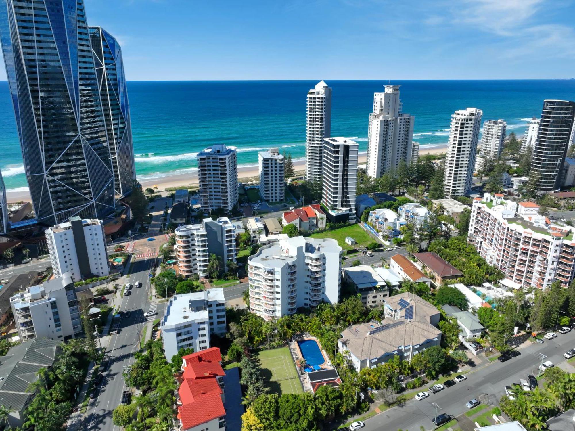 Surf Parade Resort Gold Coast Exterior foto