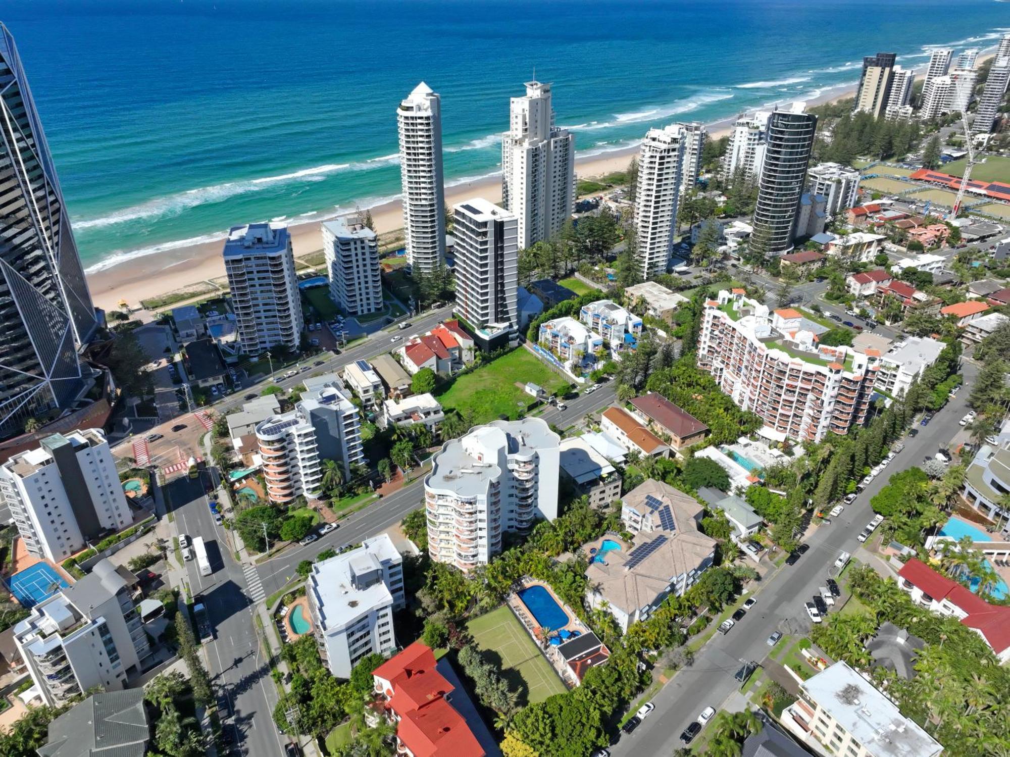 Surf Parade Resort Gold Coast Exterior foto